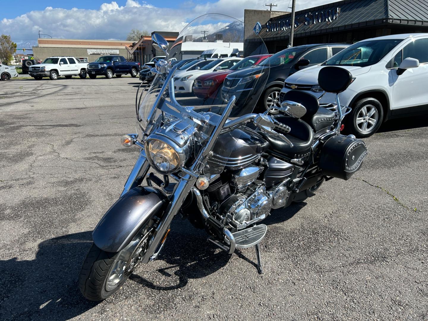 2007 Yamaha XV1900CT - (JYAVP22EX7A) with an 1900CC engine, located at 3240 Washington Blvd., Ogden, 84401, (801) 621-7177, 41.204967, -111.969994 - This is a beautiful Stratoliner S. It has premium Viking saddle bags and Custom Mustang seats. Road ready and rearing to go. Many custom features as seen in the pictures. $4,988. - Photo#3